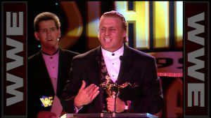 Owen Hart with Slammy