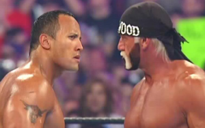 The Rock and Hulk Hogan