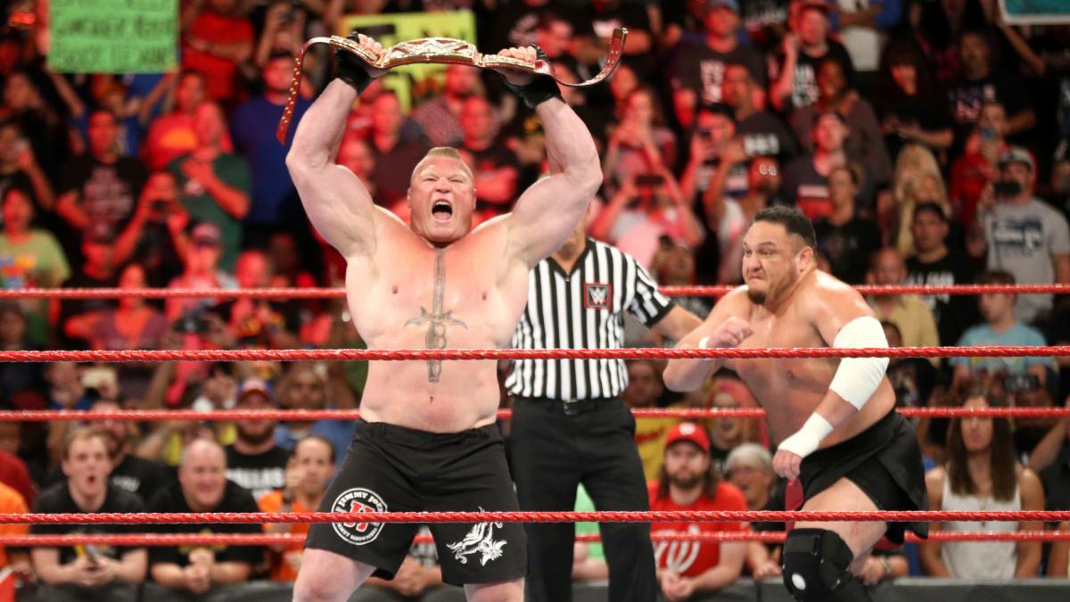 Brock Lesnar vs. Samoa Joe