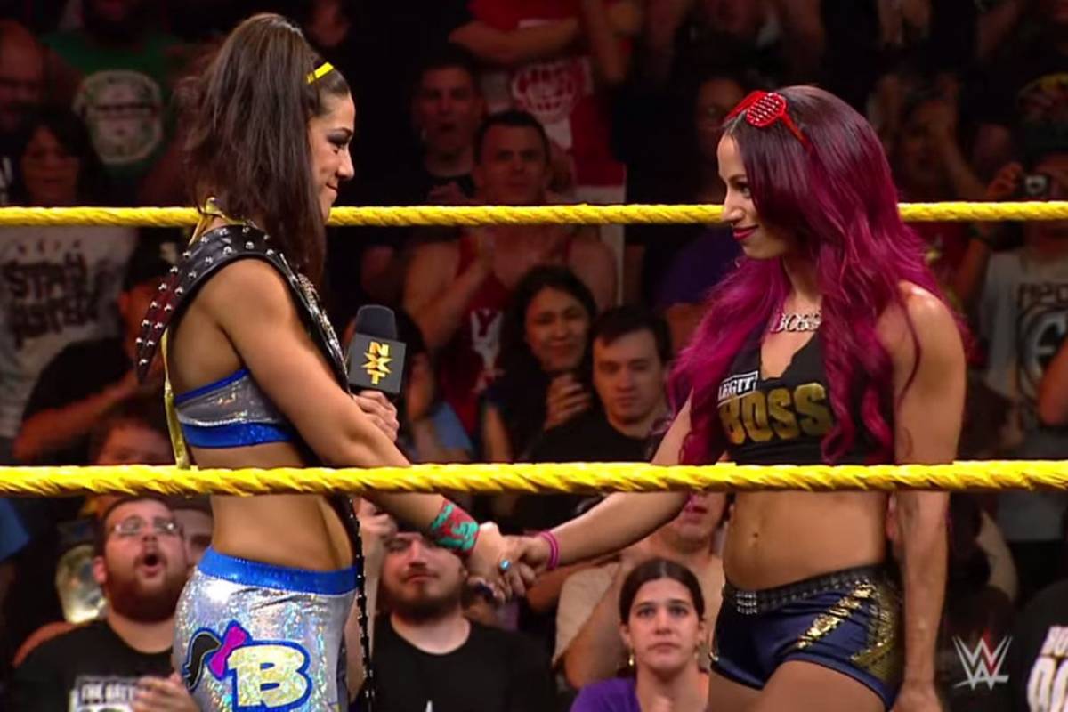 Bayley and Sasha