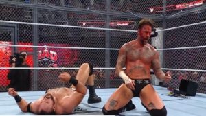 CM Punk vs Drew McIntyre Bad Blood - https://www.youtube.com/watch?v=WOBsIFZn1gA