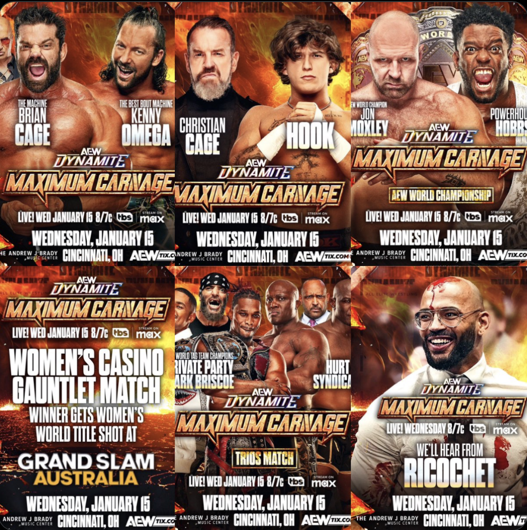 AEW Dynamite Maximum Carnage
