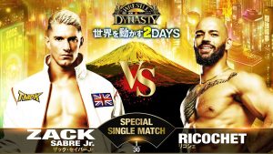 Zack Sabre Jr vs Ricochet at Wrestle Dynasty! - https://www.youtube.com/watch?v=Gj6zGHvGgic