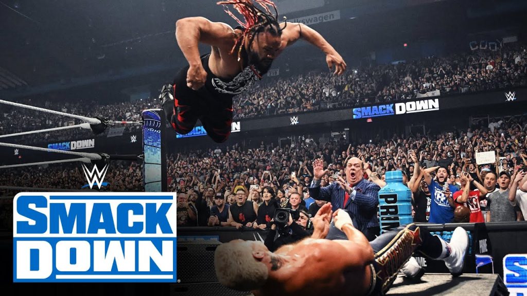 Fatu WWE SmackDown - https://www.youtube.com/watch?v=Tn17EdlJFdU