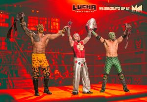 Lucha Underground Trios Champion (as Rey Mysterio Jr with Dragon Azteca Jr and Prince Puma)