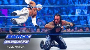 Rey Mysterio The Undertaker SmackDown - https://www.youtube.com/watch?v=9HbP6Avk6Qs