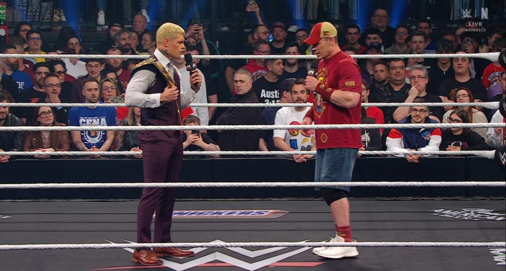 John Cena & Cody Rhodes na RAW - WWE.com