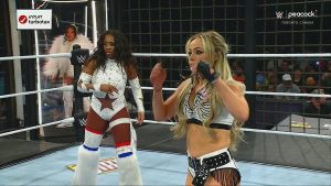 Naomi Liv Morgan WWE Elimination Chamber