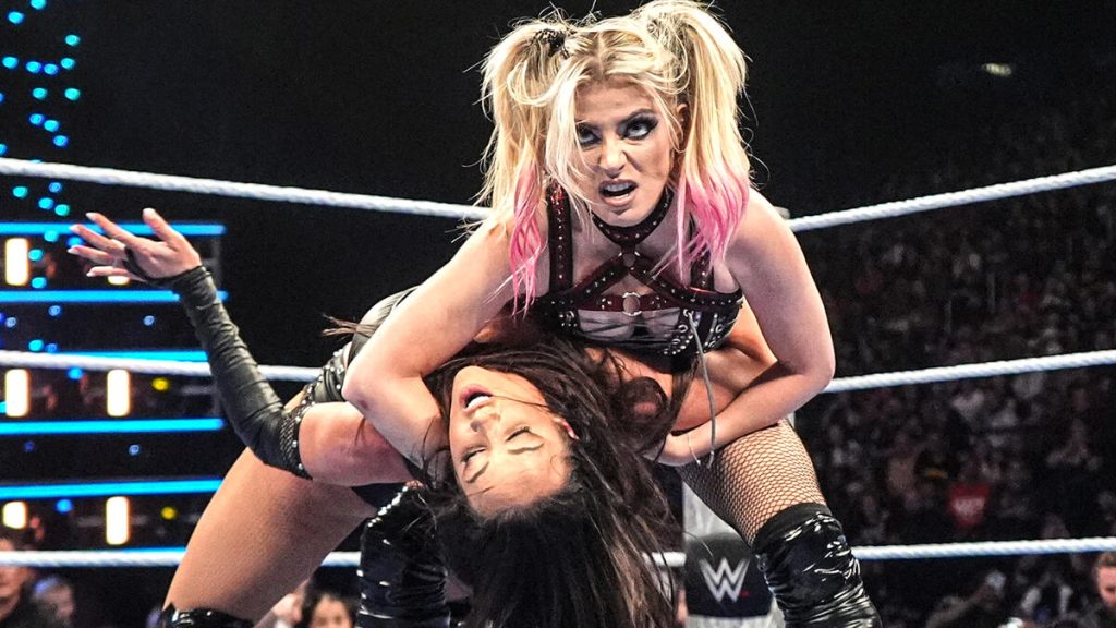 "Alexa Bliss & Zelina Vega def. Chelsea Green & Piper Niven: SmackDown highlights, May 9, 2025" - https://www.wwe.com/videos/alexa-bliss-zelina-vega-def-chelsea-green-piper-niven-smackdown-highlights-may-9-2025