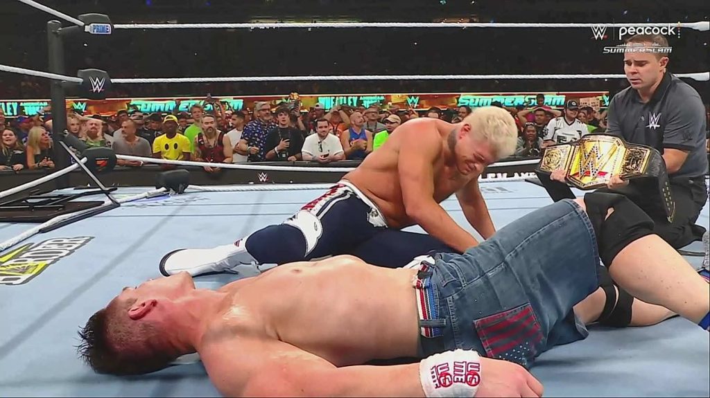 Undisputed WWE Title Street Fight:: Cody Rhodes defeats John Cena - wwe.com
