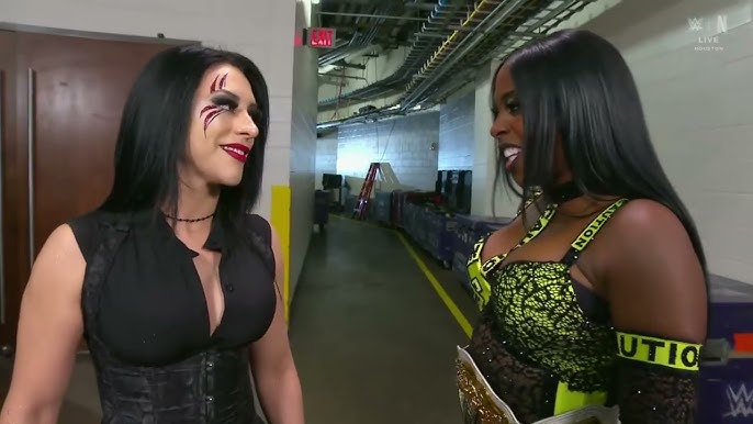 WWE Stephanie Vaquer & Naomi Backstage 7/21/25 WWE.com