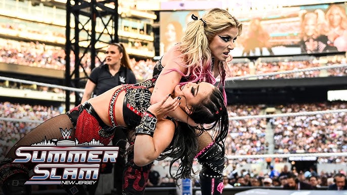 Roxanne Perez & Raquel Rodriguez vs. Charlotte Flair & Alexa Bliss: SummerSlam 2025 highlights https://www.youtube.com/watch?v=GbE1iafAamk