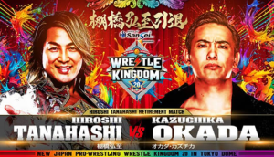 Okada vs Tana NJPW