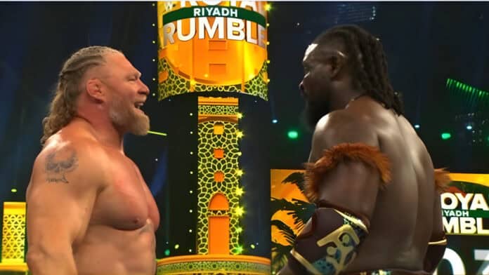 Brock Lesnar vs Oba Femi - wwe.com
