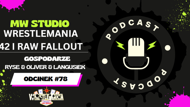 MW Studio #78 WrestleMania 42 i RAW Fallout – reakcje redakcji MyWrestling
