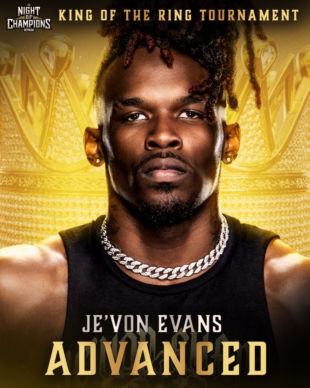 Je'Von Evans King of The Ring