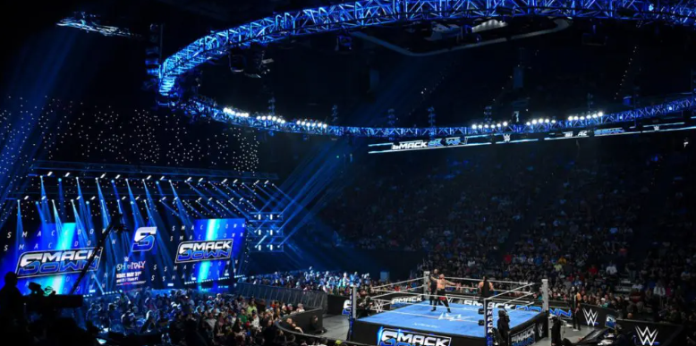 Zdjęcie z areny WWE SmackDown. (Źródło zdjęcia: WWE)